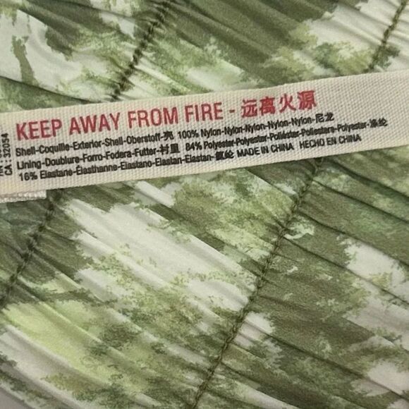 NWT Free People FP Movement The Way Home Shorts Green Tie Dye S High Waist - Picture 8 of 11